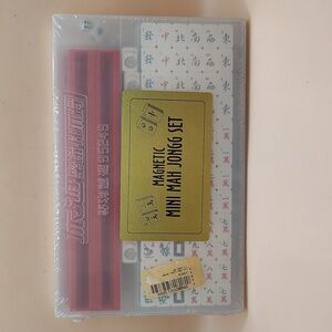 NEW Magnetic Mini Travel Mah Jongg Tile Set Includes Instruction Book